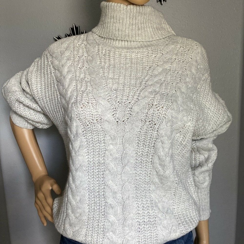 Crave Fame Turtleneck Women's Pullover Sweater